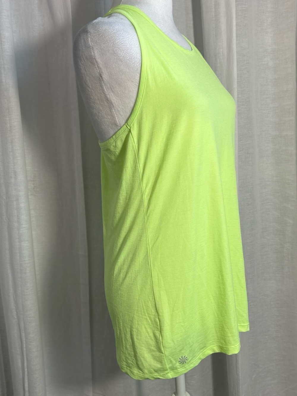 Athleta Neon Lime Racerback Tank - Picture 4 of 7